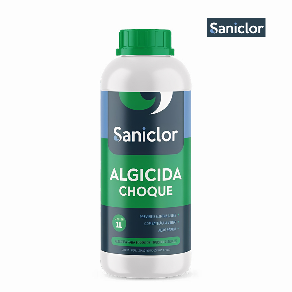ALGICIDA SANICLOR P/PISCINA CHOQUE 1L