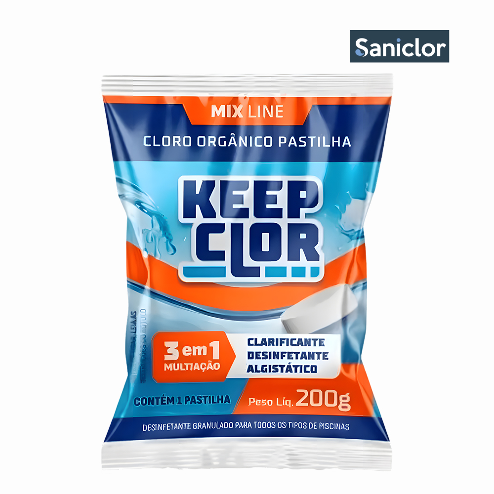 CLORO SANICLOR P/PISCINAS PASTILHA 200GR