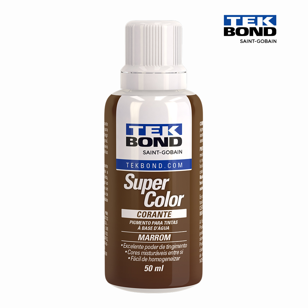 CORANTE TEKBOND 50ML MARROM