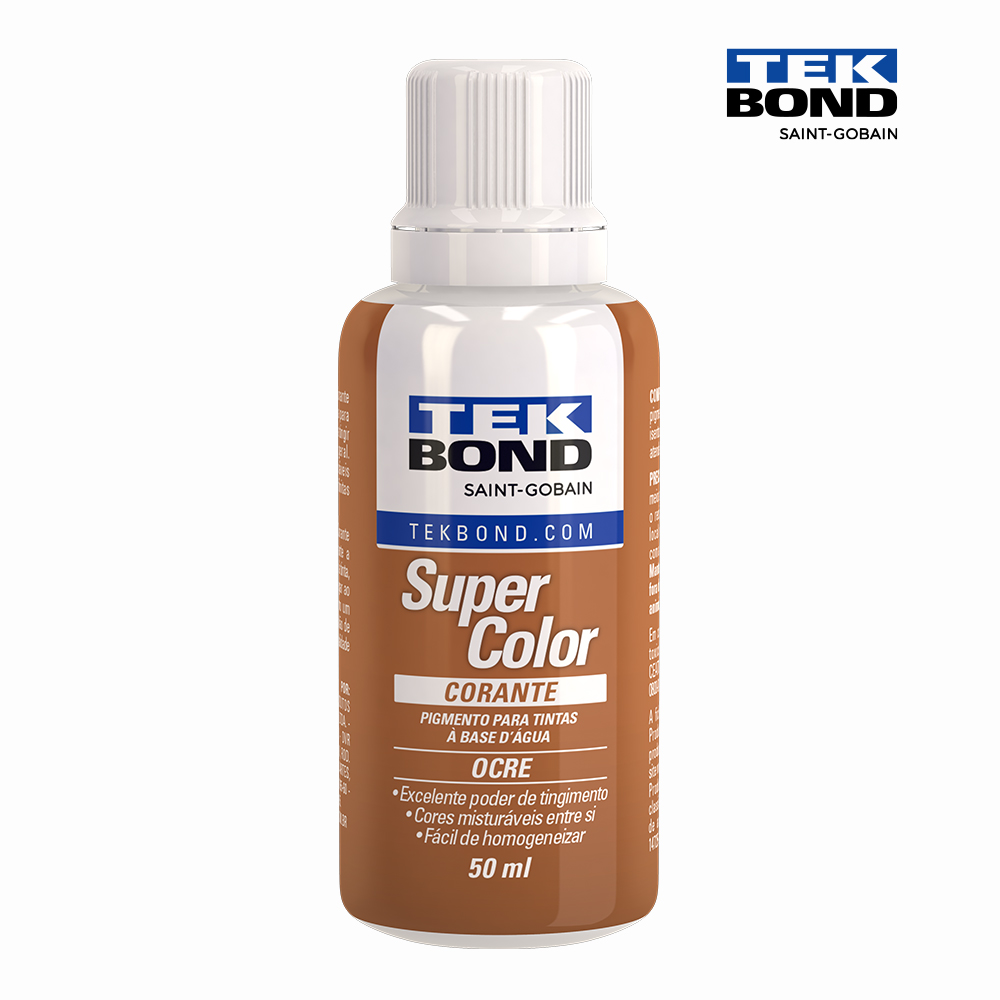 CORANTE TEKBOND 50ML OCRE