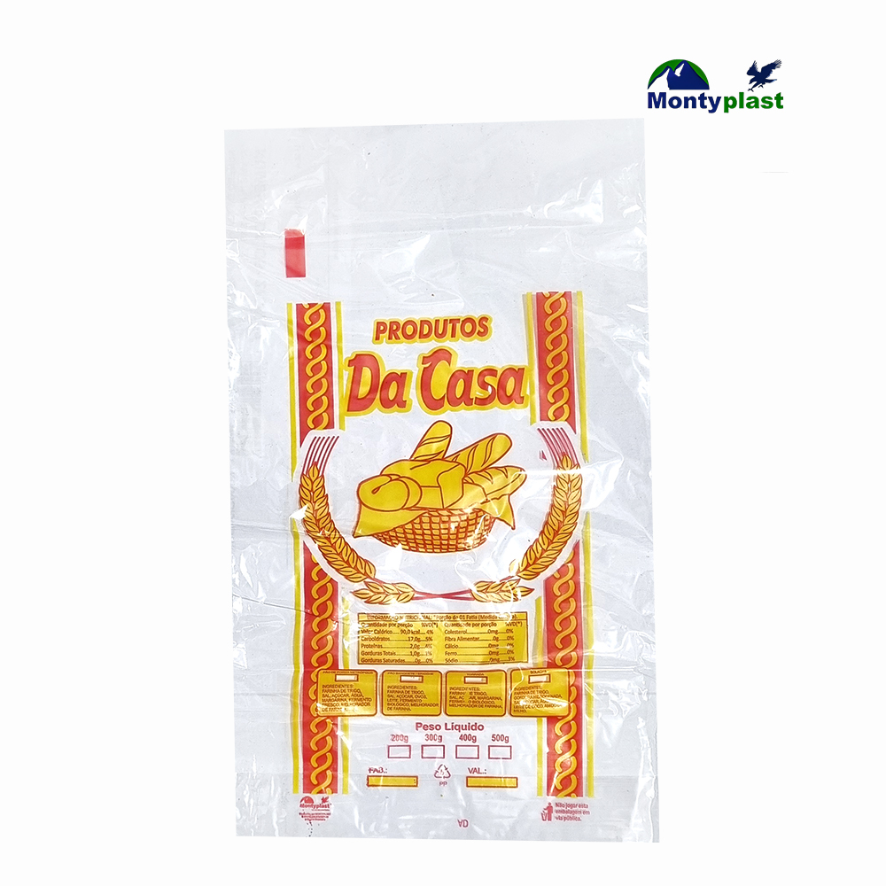 SACO MONTYPLAST PRODUTOS DA CASA P/BISCOITO 16X35CM C/500 UNIDADES