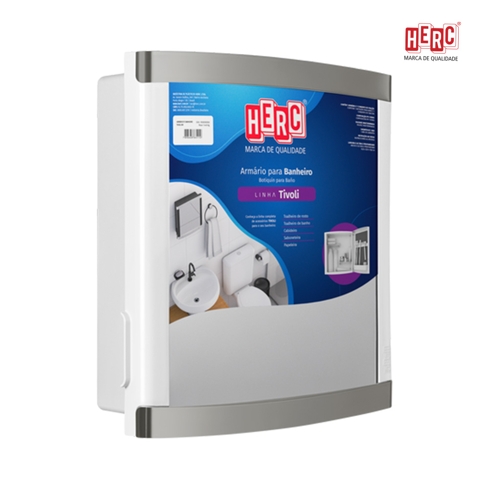 ARMARIO HERC P/WC TIVOLI S/GAV PLAS BR/CZ