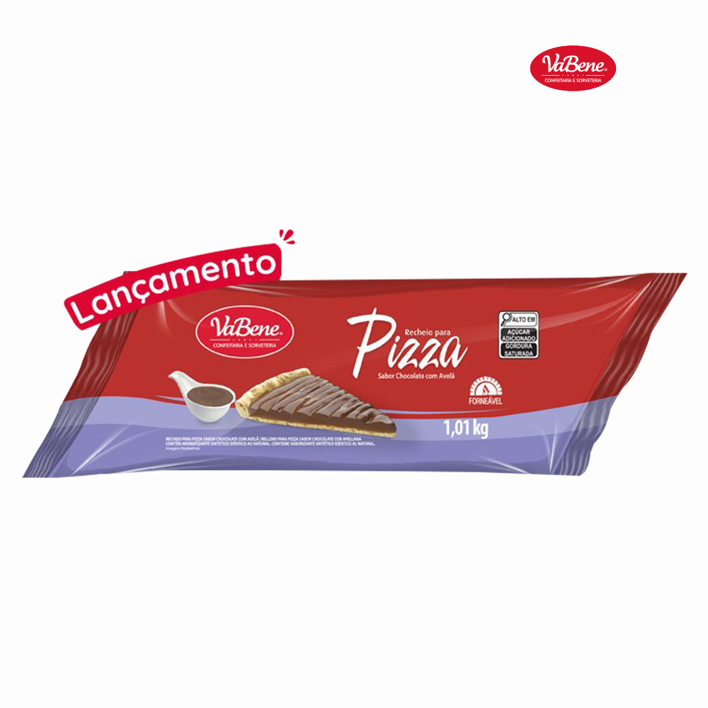 RECHEIO VABENE CHOCOLATE AVELA PIZZA MANGA 1,01KG