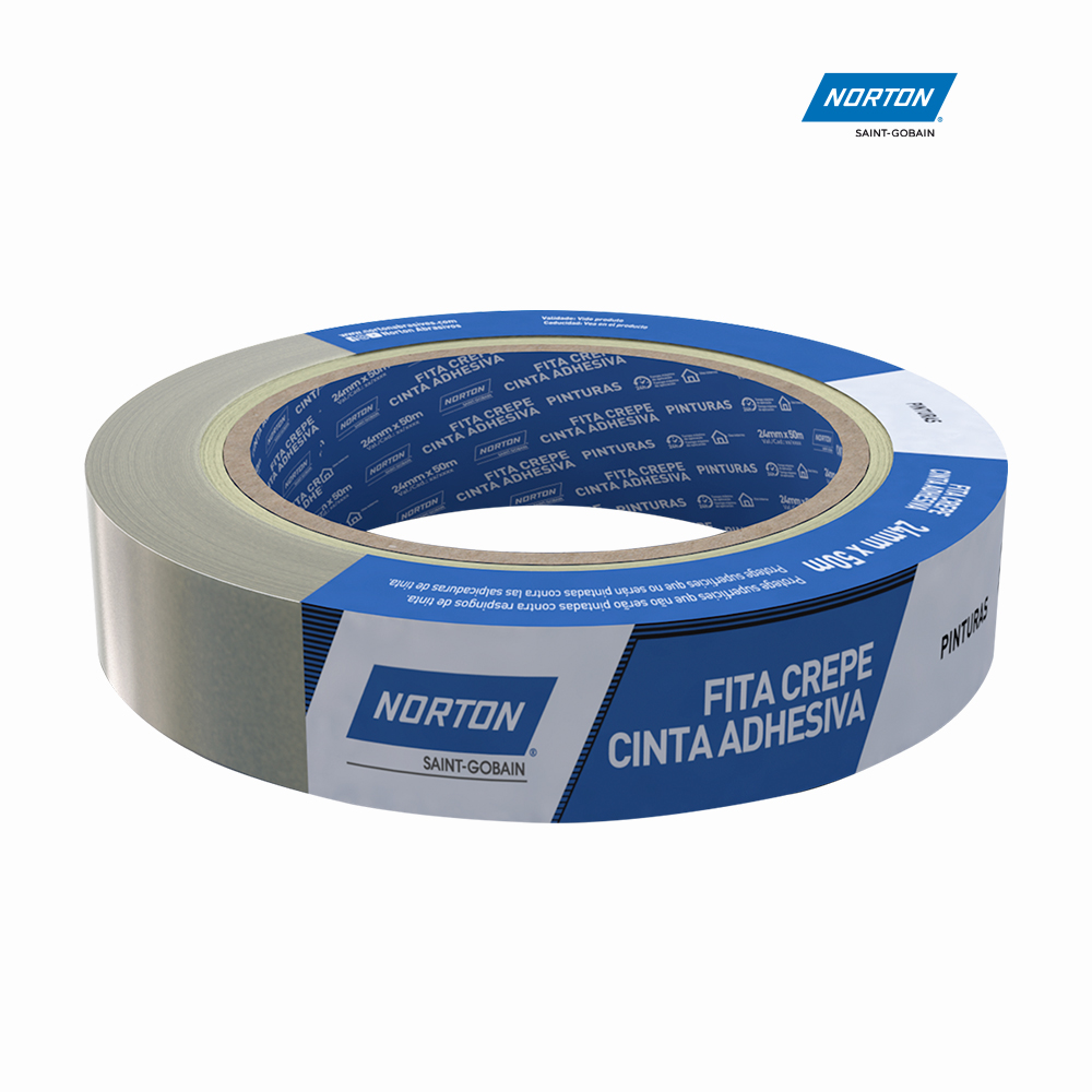 FITA NORTON CREPE USO GERAL TORRE 24MMX50M