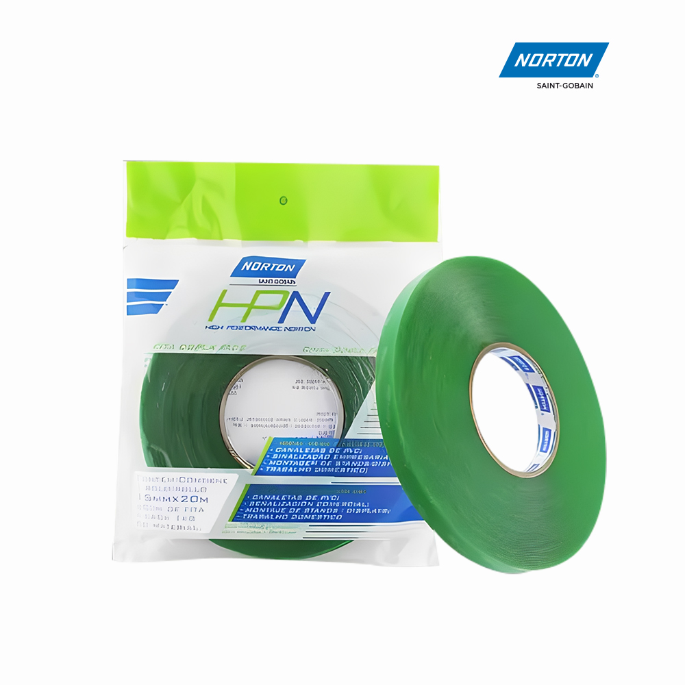 FITA NORTON ADESIVA DUPLA FACE HPN MULTIUSO 25MMX 2 METROS BLISTER