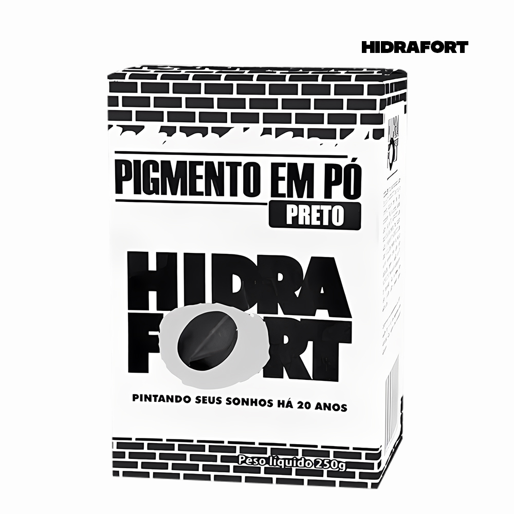 PIGMENTO HIDRAFORT PO PRETO 250 GRAMAS
