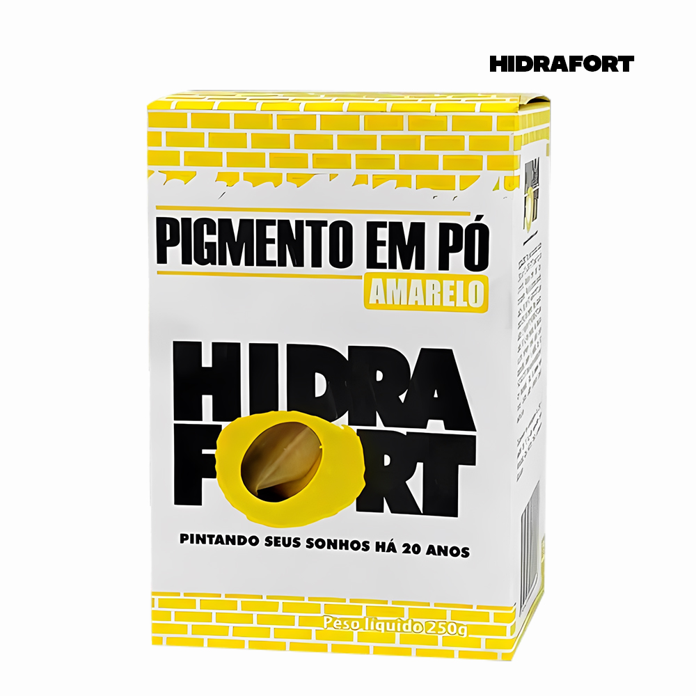 PIGMENTO HIDRAFORT PO AMARELO 250 GRAMAS