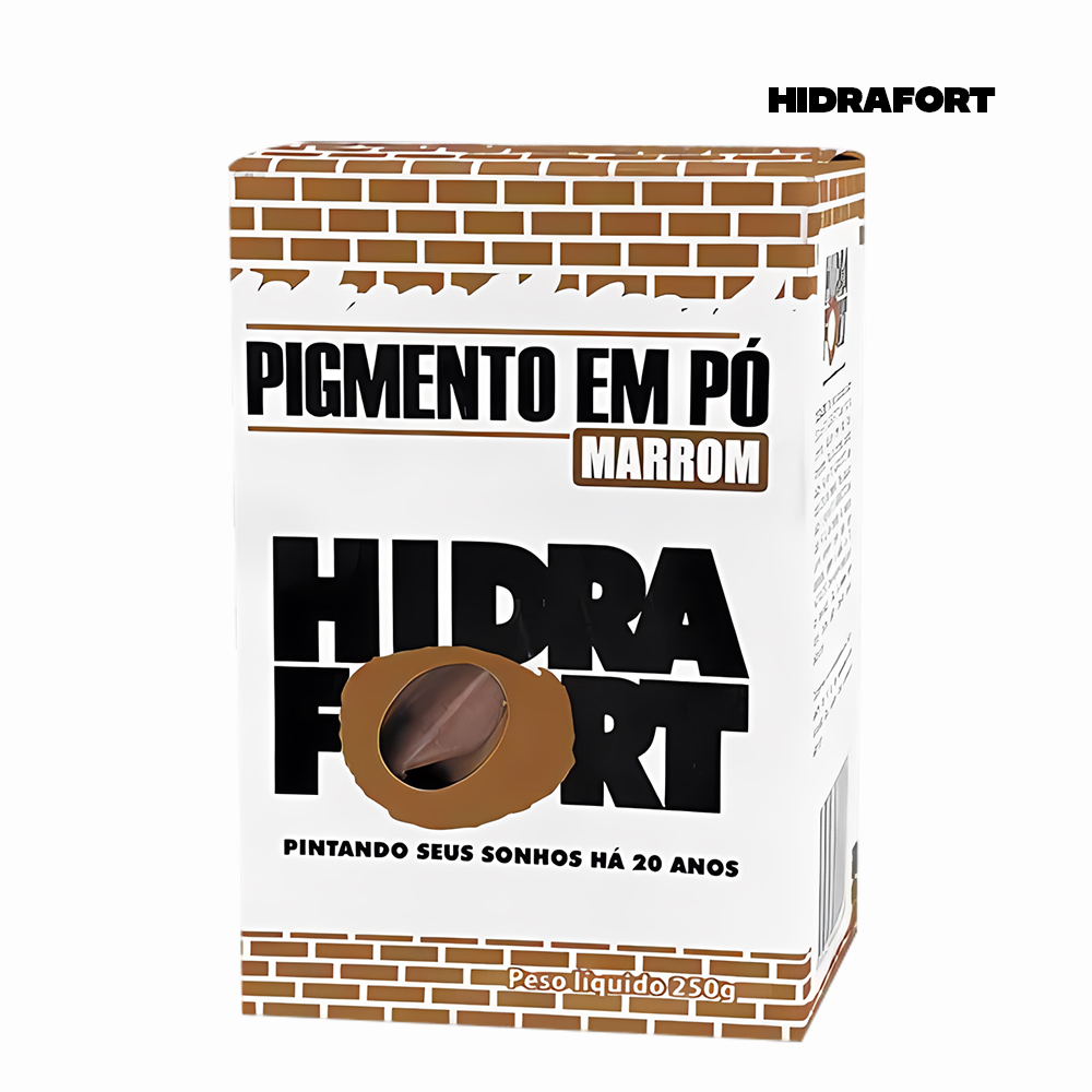 PIGMENTO HIDRAFORT PO MARROM 250 GRAMAS