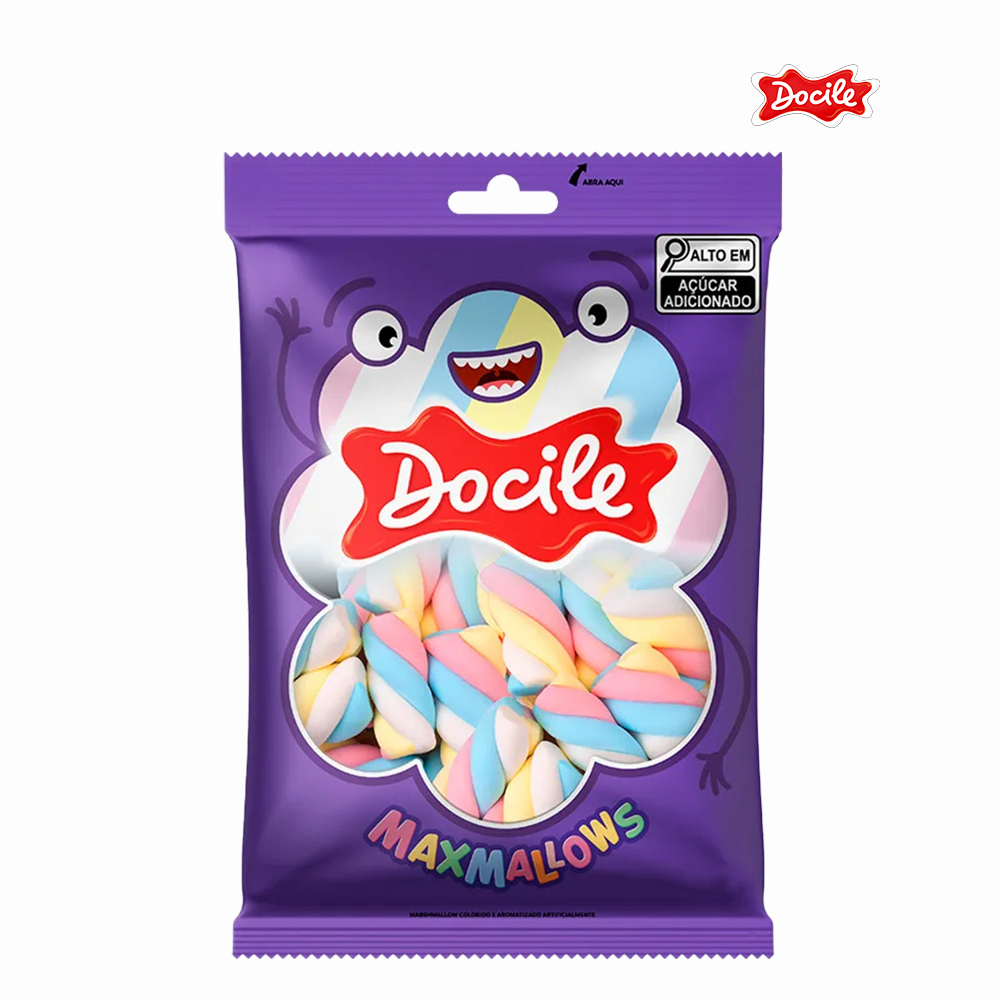 MAXMALLOWS DOCILE TWIST 1 COLOR BAUNILHA 220G