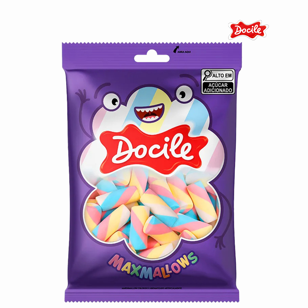 MAXMALLOWS DOCILE TUBO TORCAO 1 BAUNILHA 220G