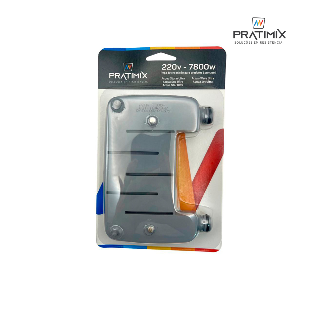 RESISTENCIA PRATIMIX P/LORENZETTI ACQUA 7800W 220V