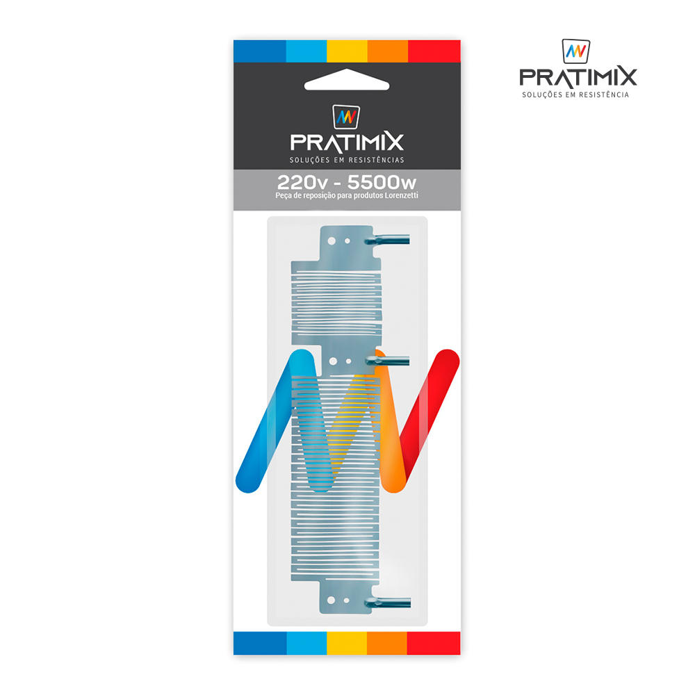 RESISTENCIA PRATIMIX P/LORENZETTI ULTRA 5500W 220V