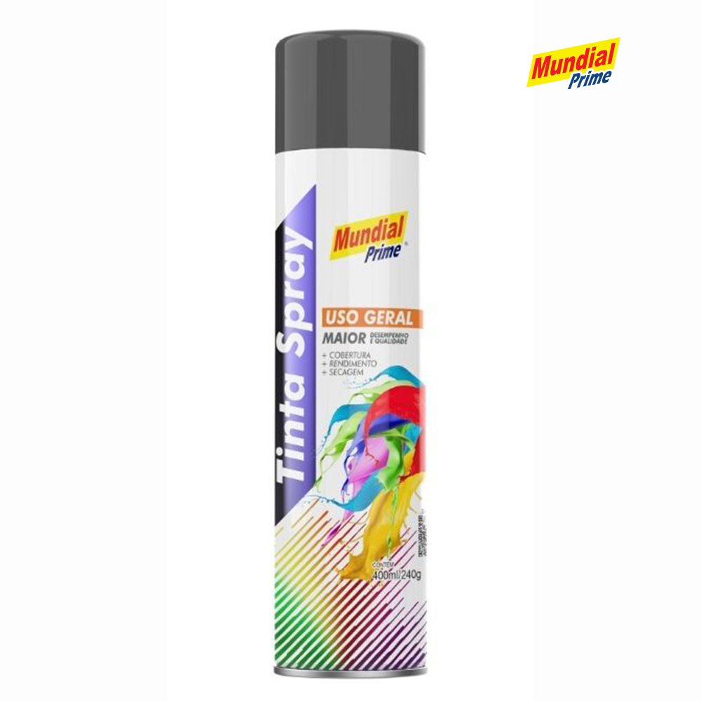 SPRAY MUNDIAL PRIME AGRICOLA SUB GREY 400ML