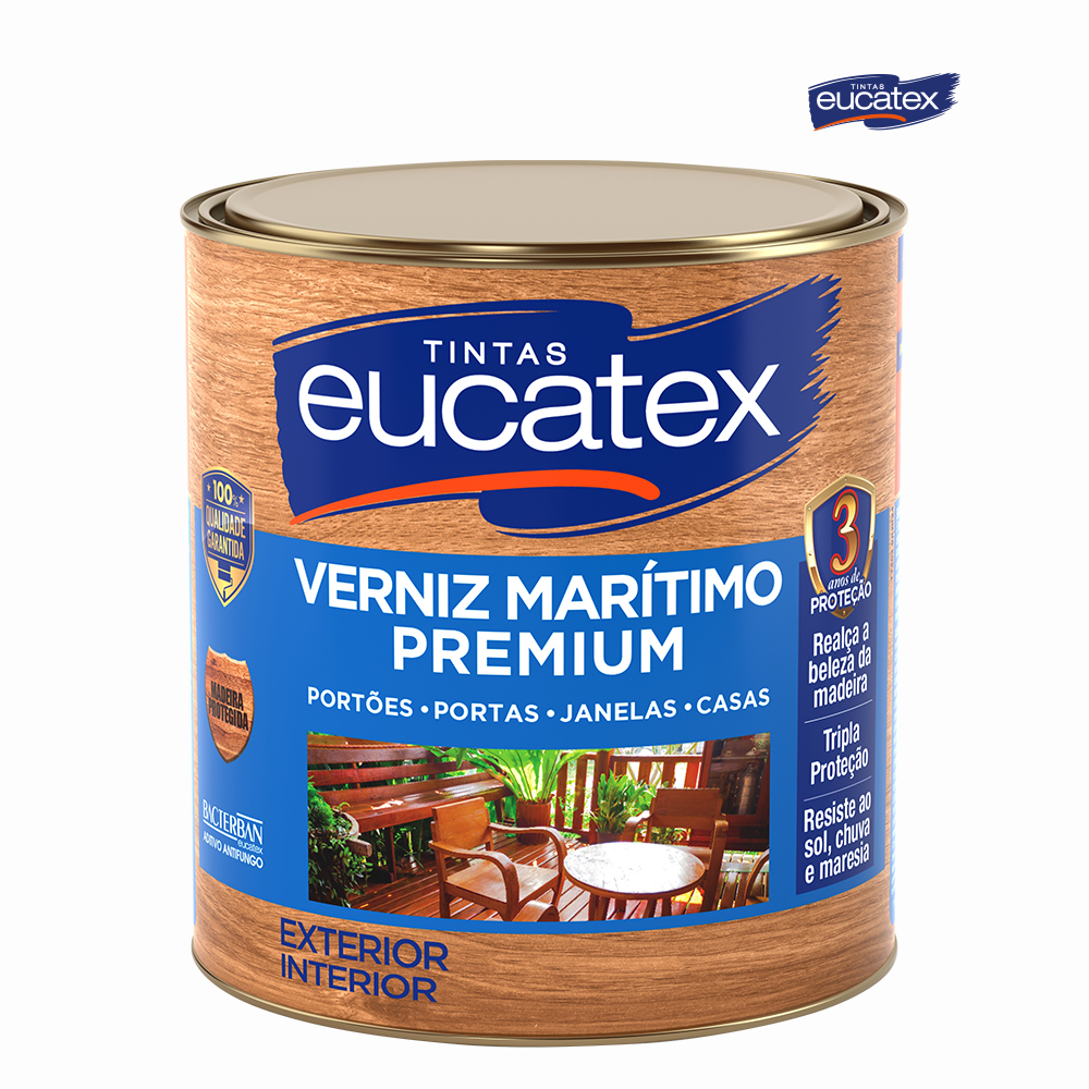 VERNIZ EUCATEX MARITIMO BRILHANTE 900ML