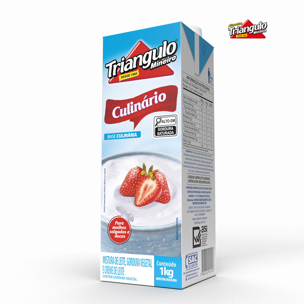 CREME CULINARIO TRIANGULO MINEIRO 1KG