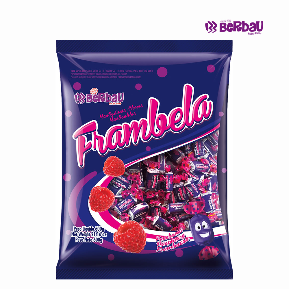 BALA BERBAU FRAMBELA 250 GRAMAS