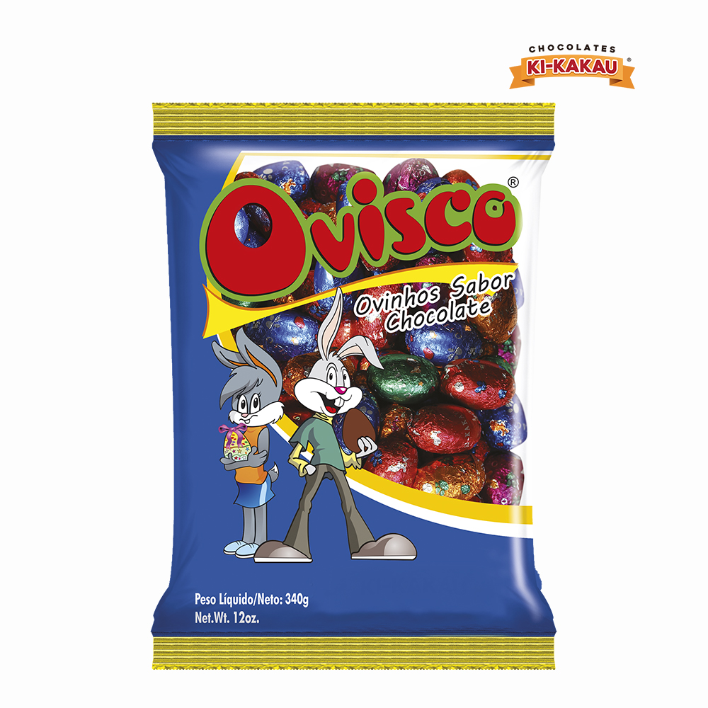 OVISCO KI-KAKAU CHOCOLATE - PACOTE DE 340 GRAMAS