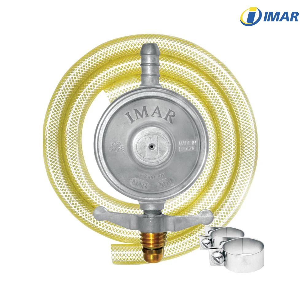 REGULADOR IMAR GAS PEQUENO 07/2805 1KG/H C/MANGUEIRA DE 1,25M