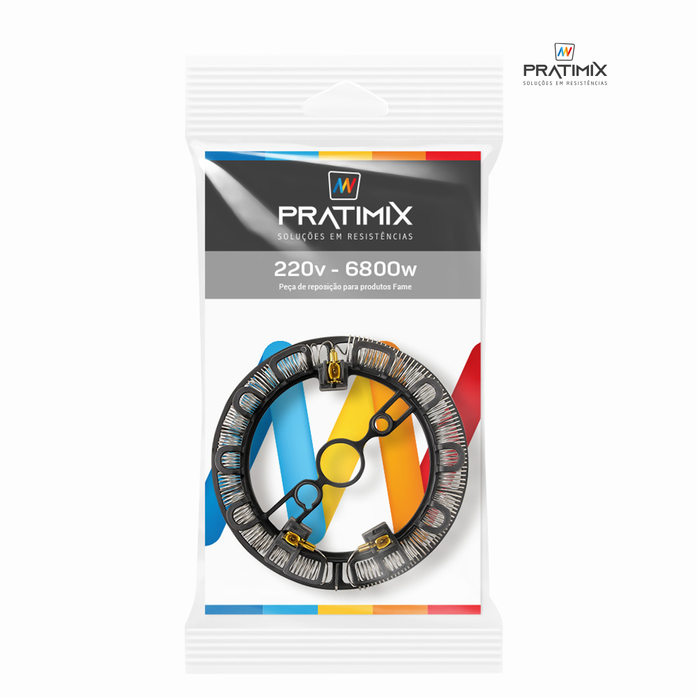 RESISTENCIA PRATIMIX PARA DUCHA FAMINHO 4T 6800W 220V