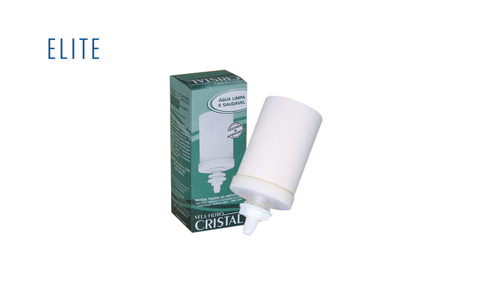 VELA ELITE CRIST P/FILTRO TRADICIONAL