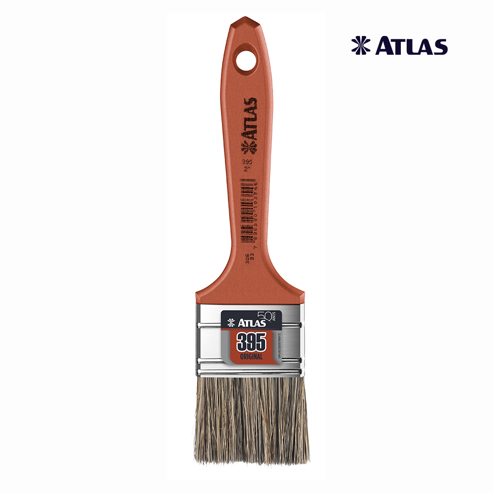 TRINCHA ATLAS MEDIA CABO VERMELHO COM CERDA GRISALHAS  2”