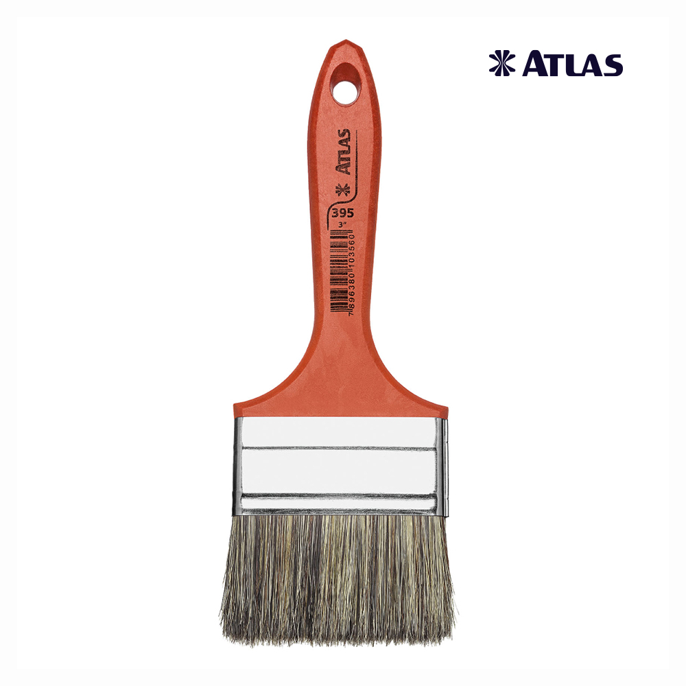 TRINCHA ATLAS MEDIA CABO VERMELHO COM CERDA GRISALHAS  3”
