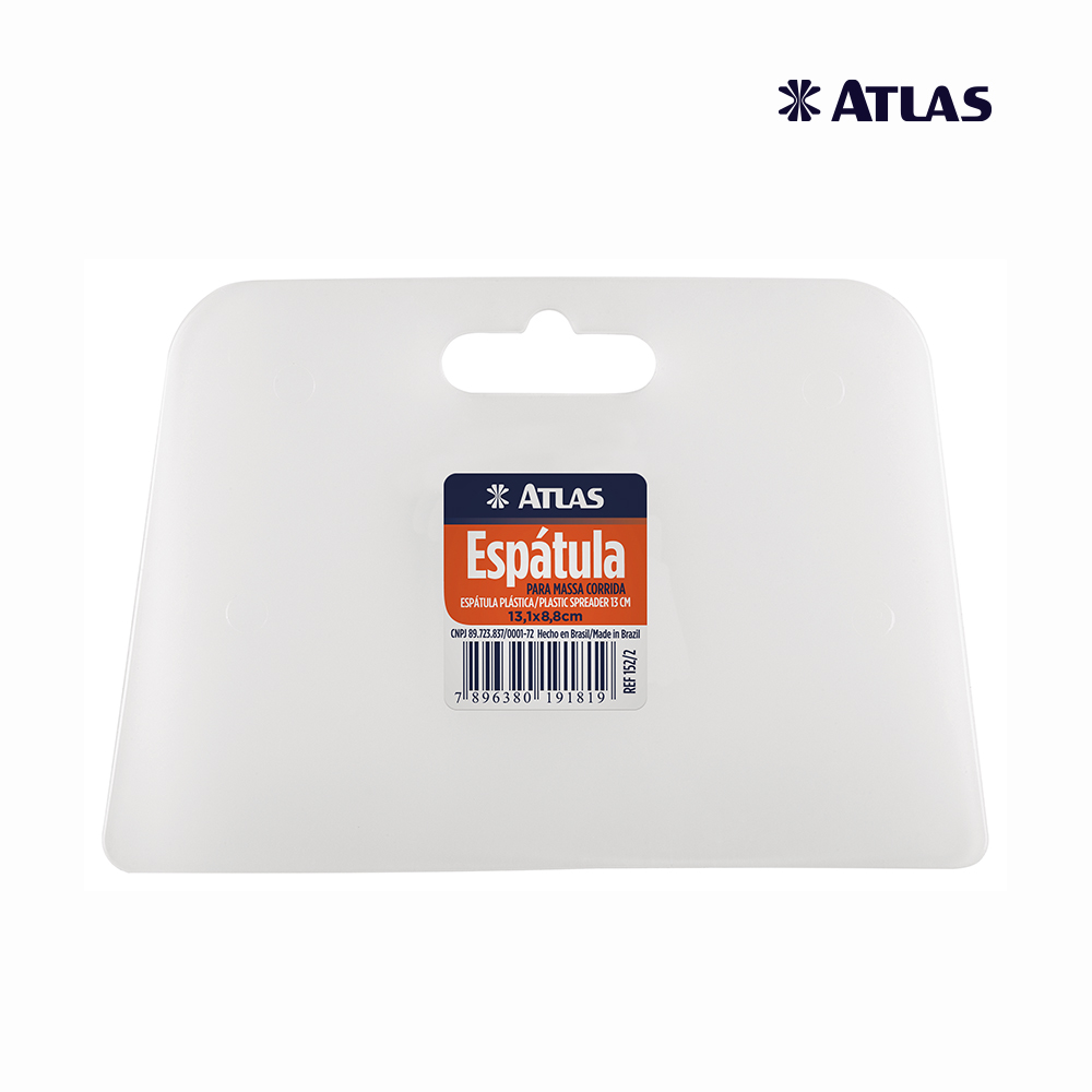 ESPATULA ATLAS PLASTICO LISA 13,1CM