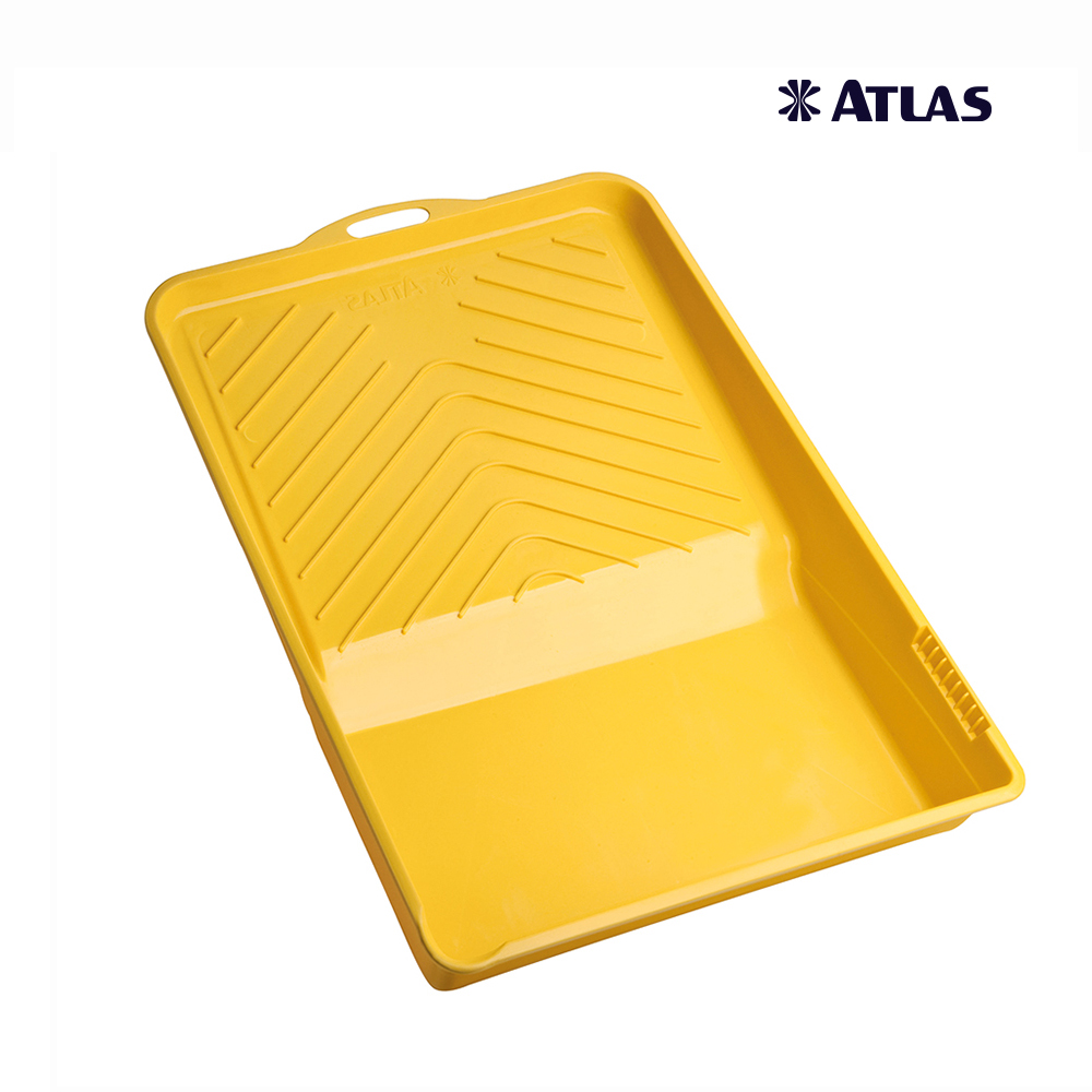 BANDEJA ATLAS PARA PINTURA 23CM 1 LITRO AMARELA