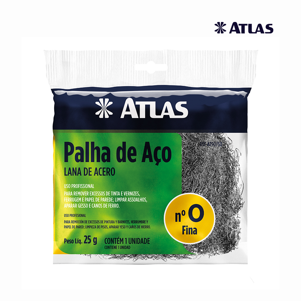 PALHA DE ACO ATLAS Nº0