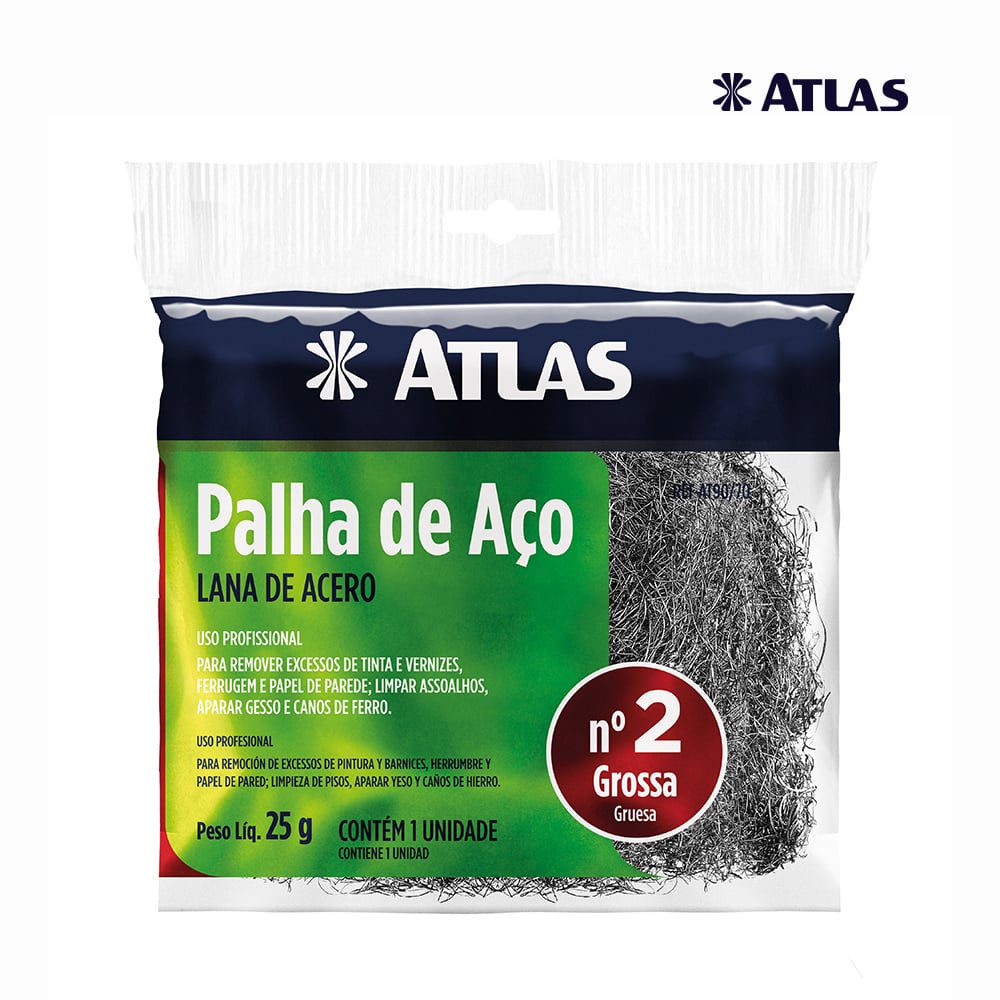 PALHA DE ACO ATLAS Nº2
