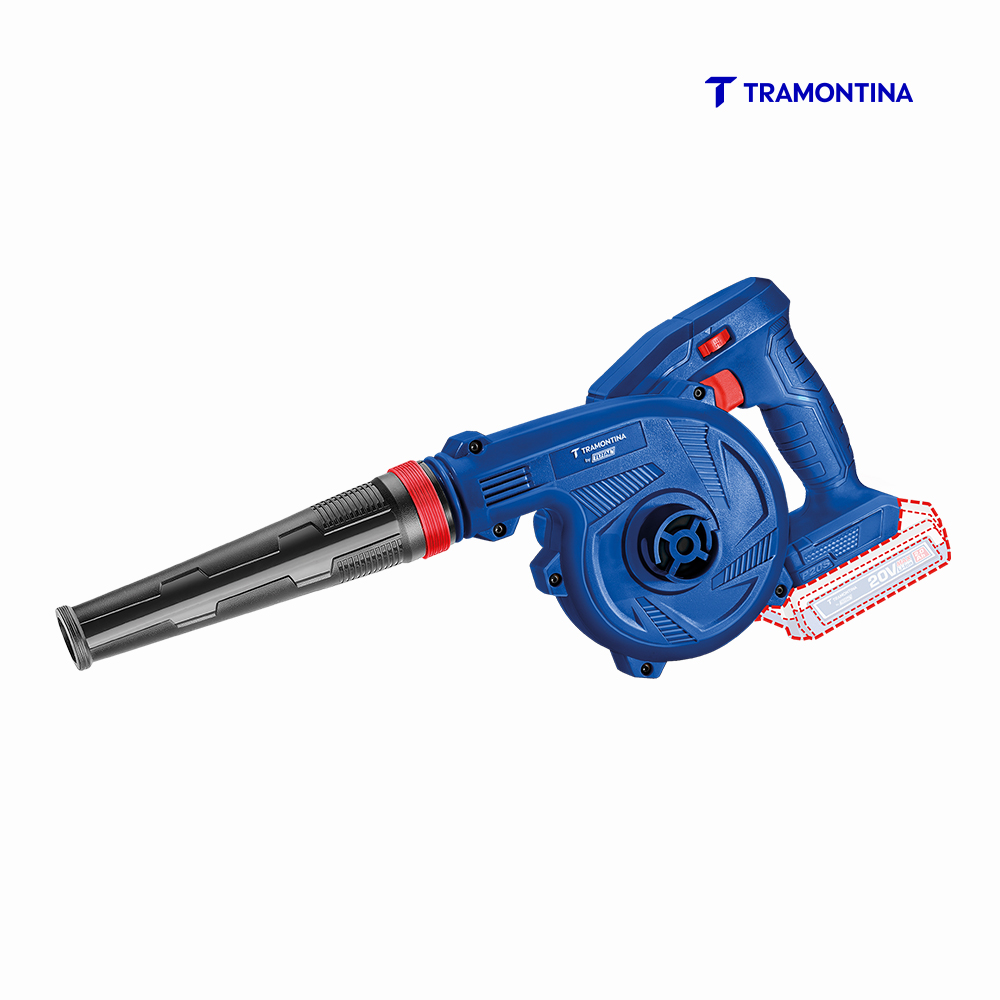 SOPRADOR TERMICO TRAMONTINA 20V 9000/18000 RPM S/BATERIA