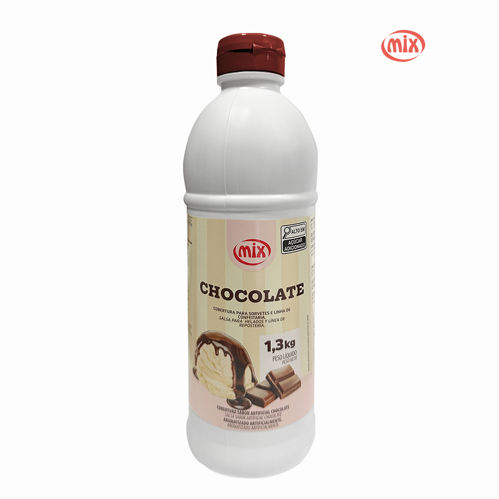COBERTURA MIX P/TACA CALDA DERRETIDA CHOCOLATE 1,3KG