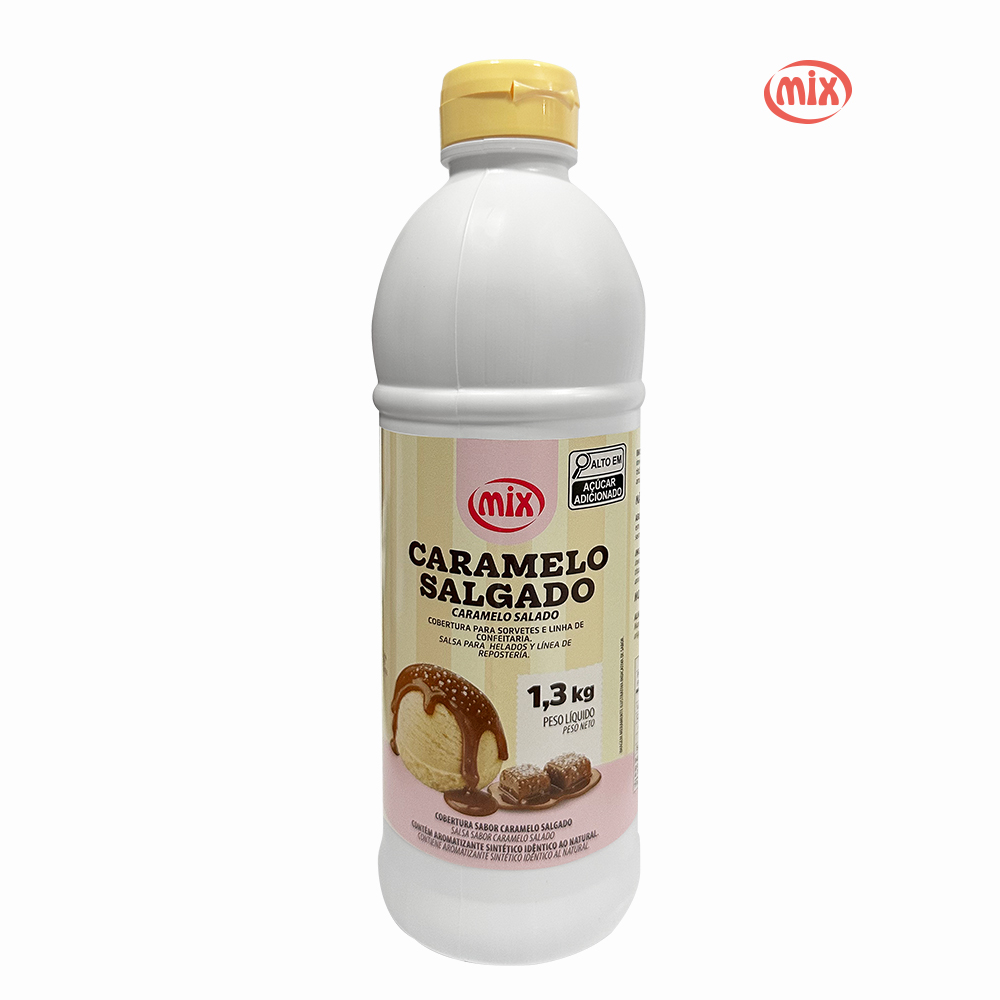 COBERTURA MIX P/TACA CALDA DERRETIDA CARAMELO SALGADO 1,3KG