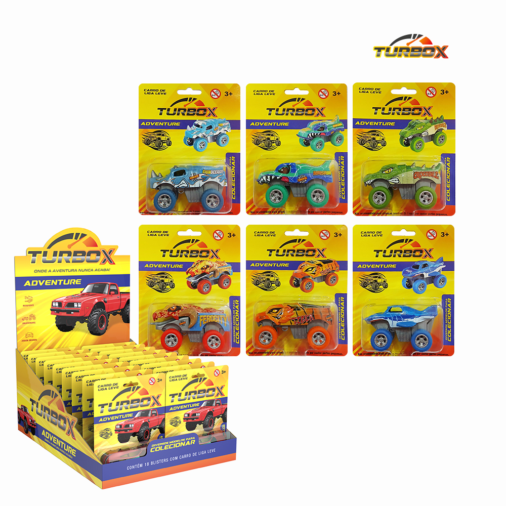CARRINHO COLECIONAVEL POPKINS TURBO ADVENTURE CAR