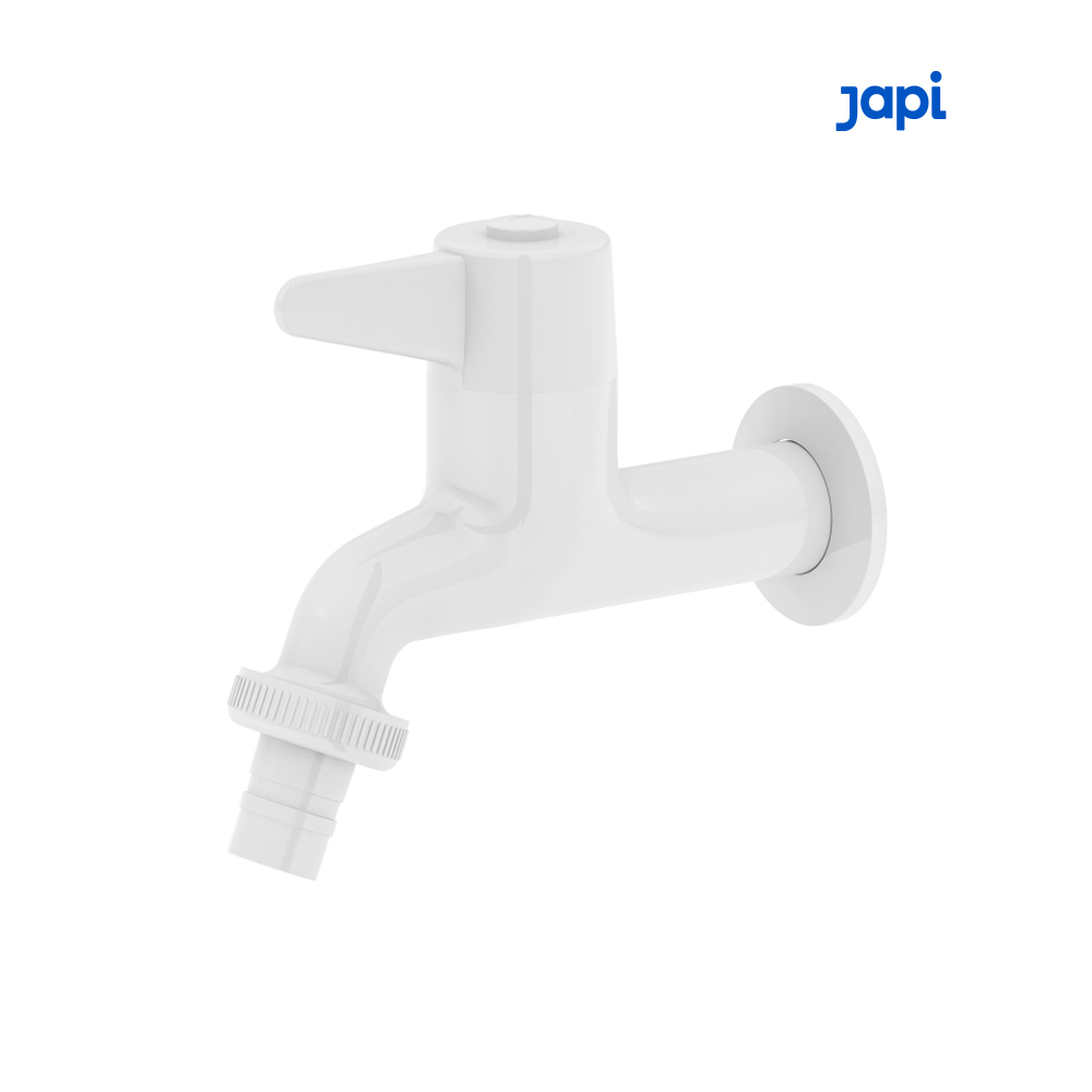 TORNEIRA JAPI TANQUE PAREDE ABS 1/4” DN15 SHB BRANCA