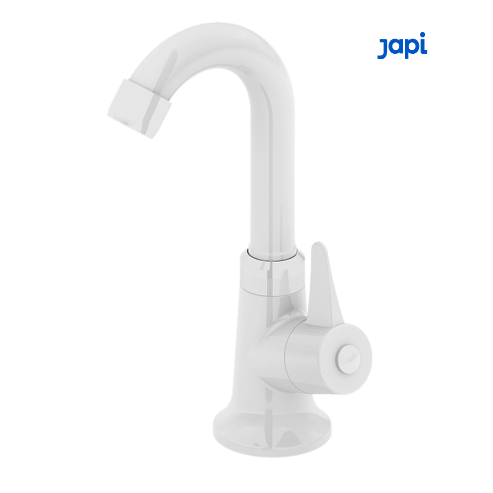 TORNEIRA JAPI P/LAVATORIO ABS DN15 SHB BICA MOVEL 1/4V BRANCA