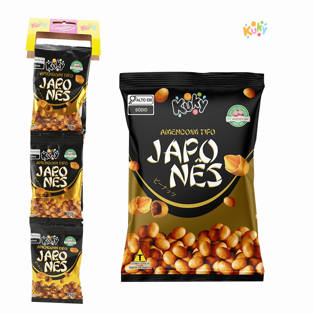 AMENDOIN KUKY JAPONES FITA 25GR