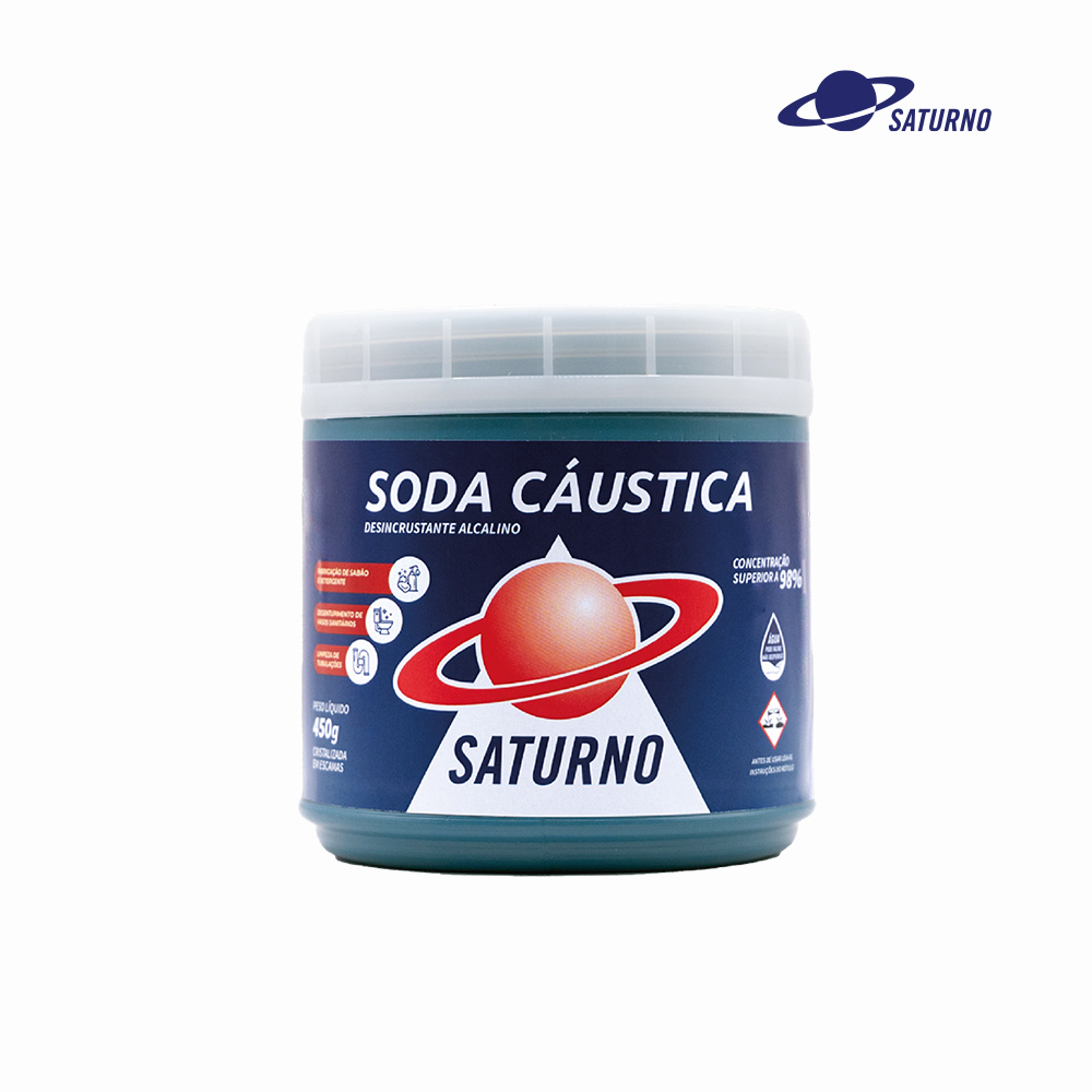 SODA CAUSTICA SATURNO 450GR