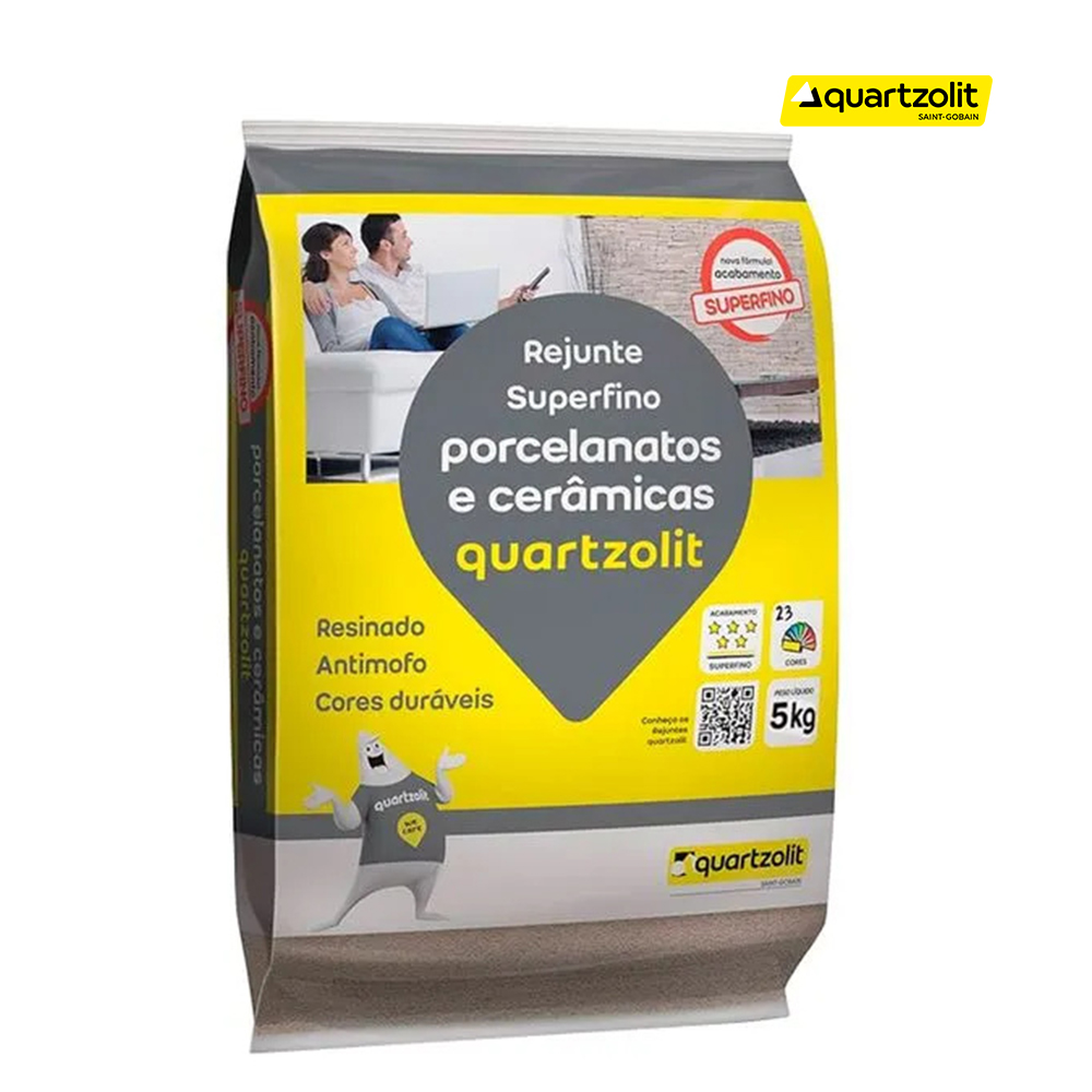 REJUNTE QUARTZOLIT PARA PORCELANATO  CORDA COM 05KG