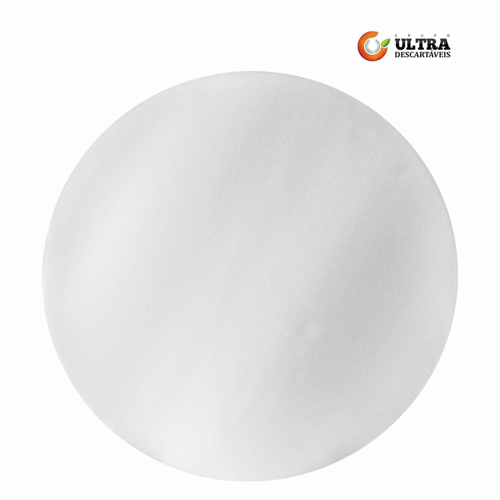 DISCO ULTRA ISOPOR 15CM BRANCO C/400 UNIDADES