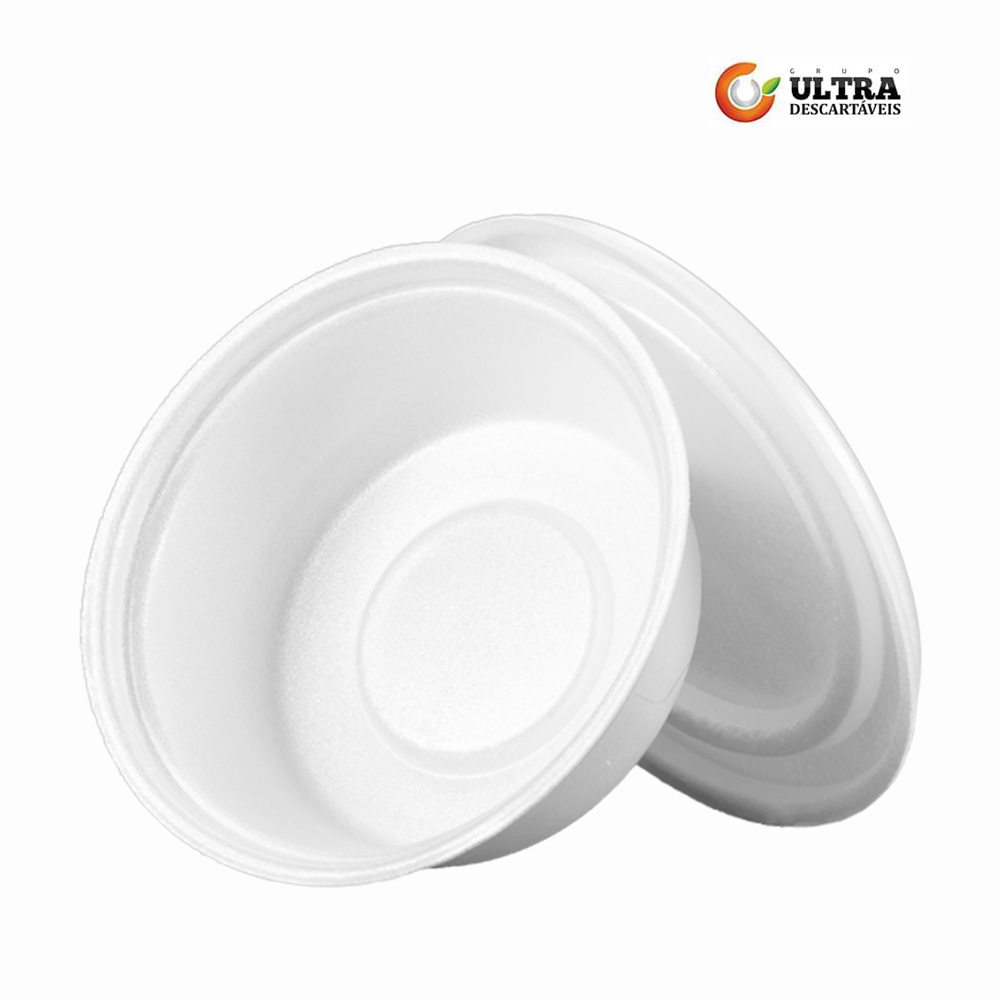 MARMITEX+TAMPA ULTRATHERM ISOPOR 900ML - PACOTE C/100 UNIDADES