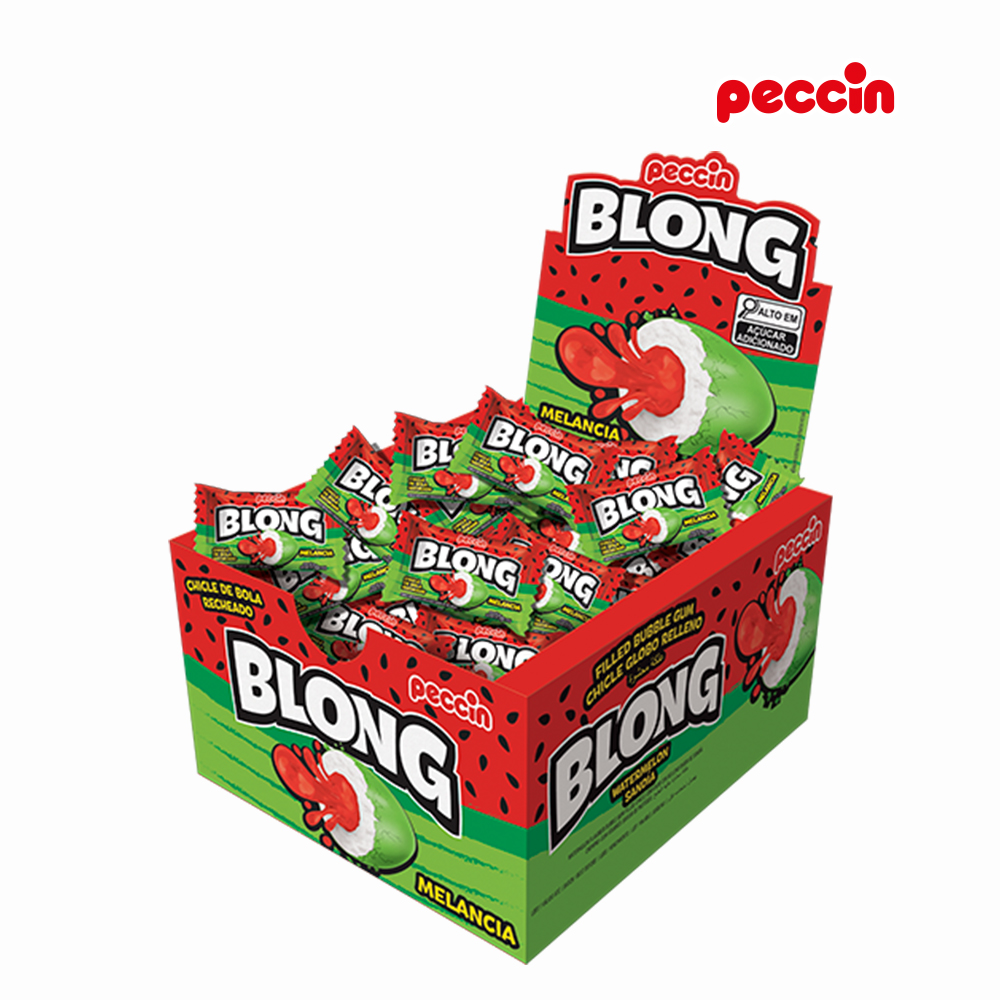 CHICLETE PECCIN BLONG MELANCIA 200GR