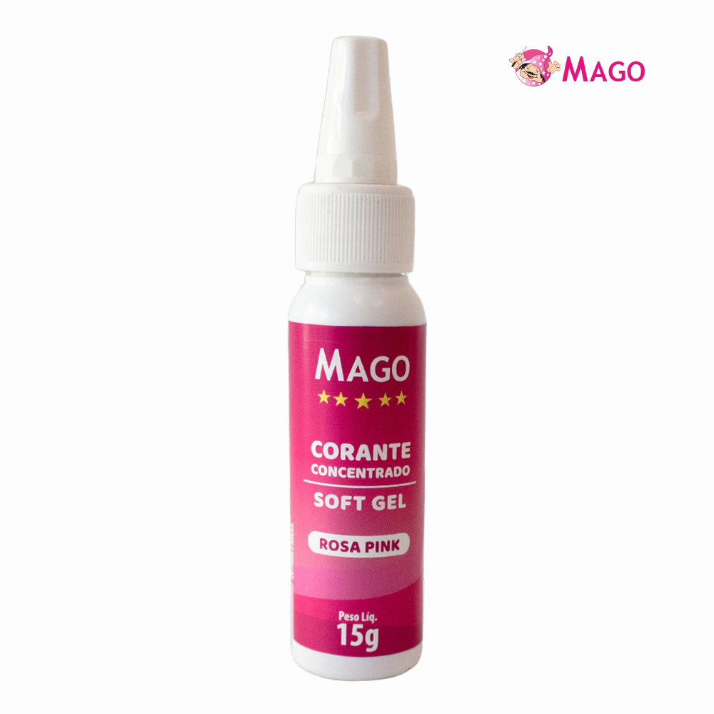 CORANTE MAGO SOFTGEL ROSA PINK 15GR