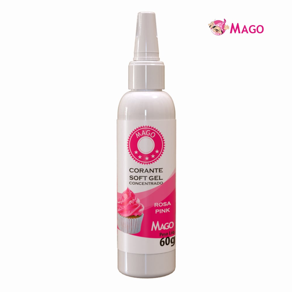 CORANTE MAGO SOFTGEL ROSA PINK 60GR