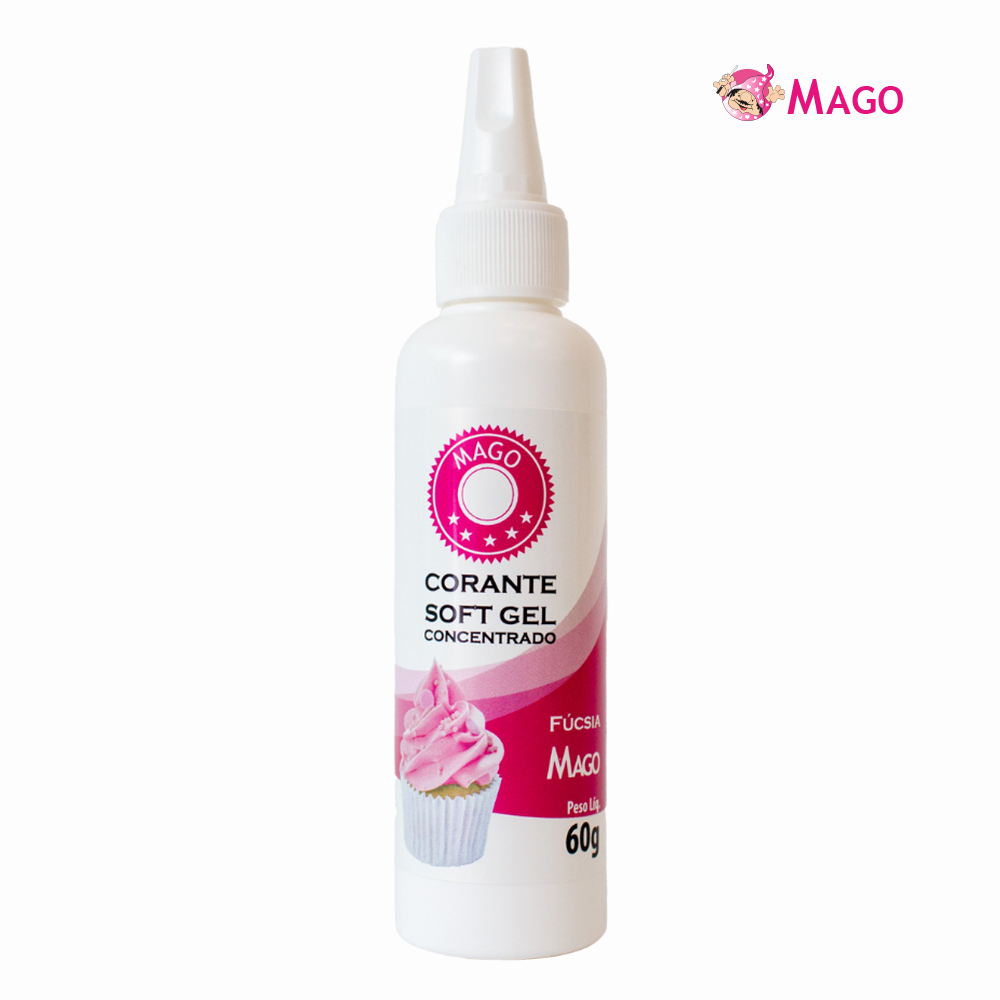 CORANTE MAGO SOFTGEL ROSA FUCSIA 60GR