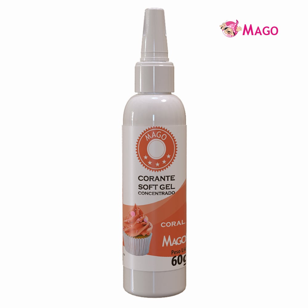 CORANTE MAGO SOFTGEL CORAL 60GR