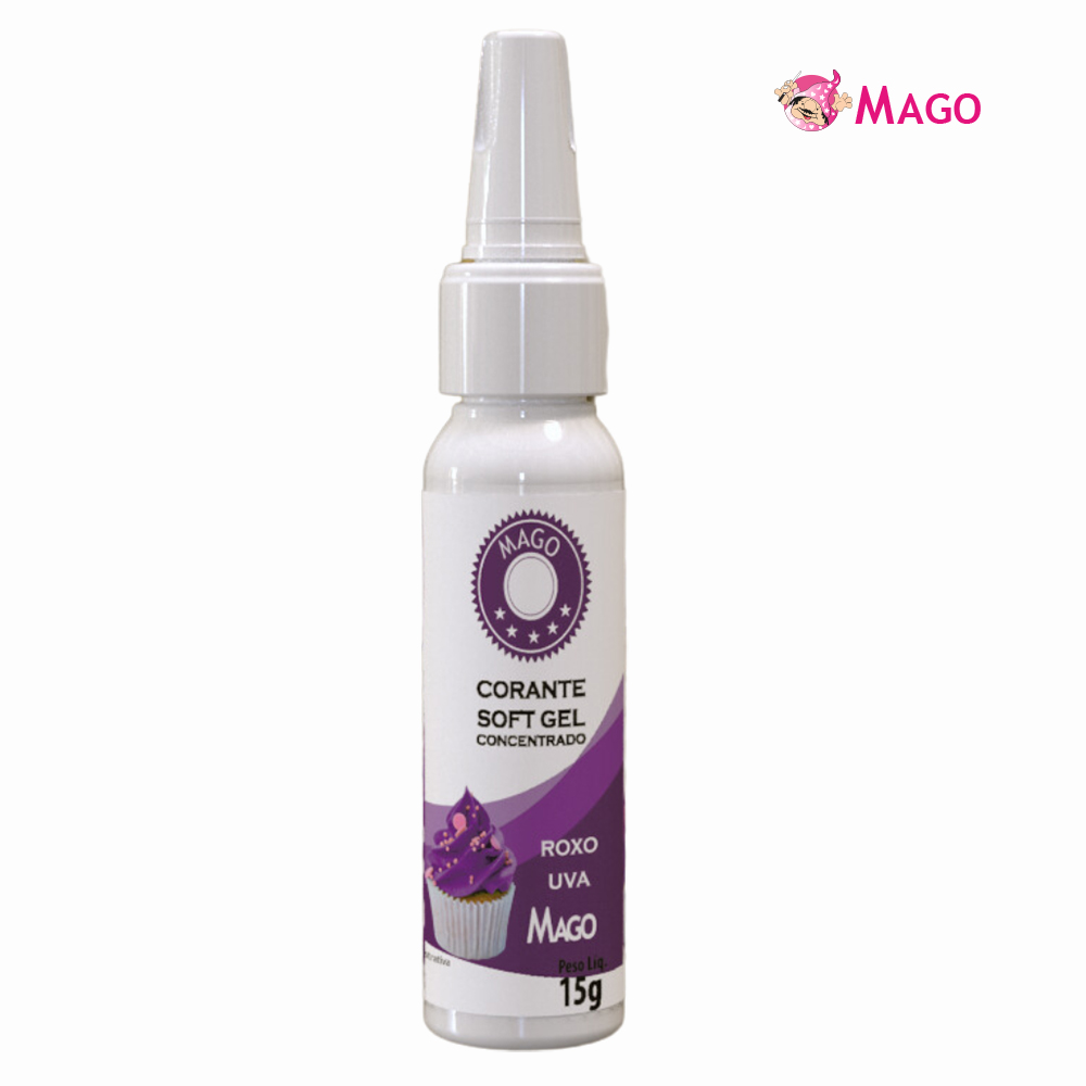 CORANTE MAGO SOFTGEL ROXO UVA 15GR