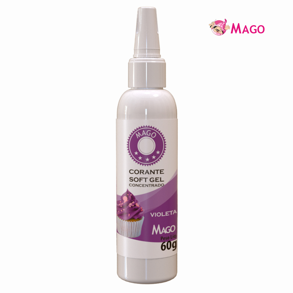 CORANTE MAGO SOFTGEL VIOLETA 60GR