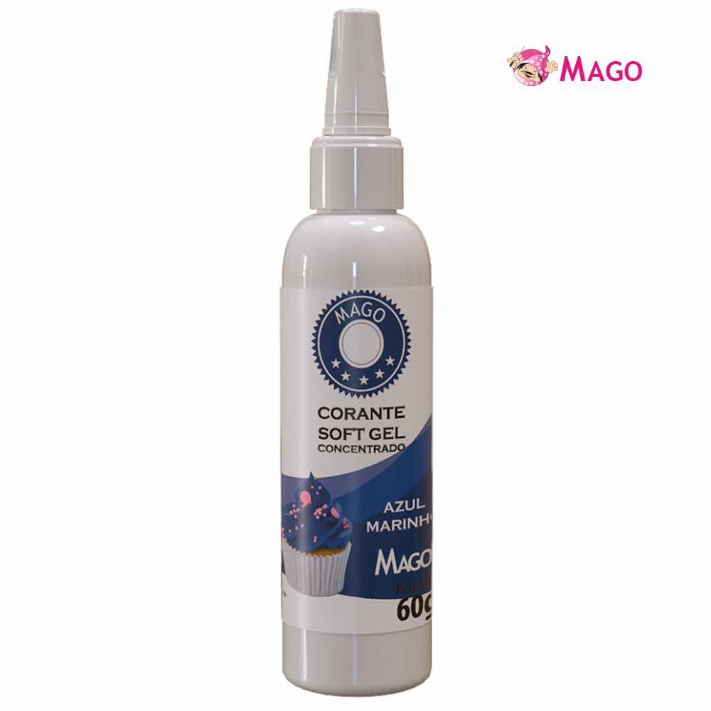 CORANTE MAGO SOFTGEL AZUL MARINHO 60GR