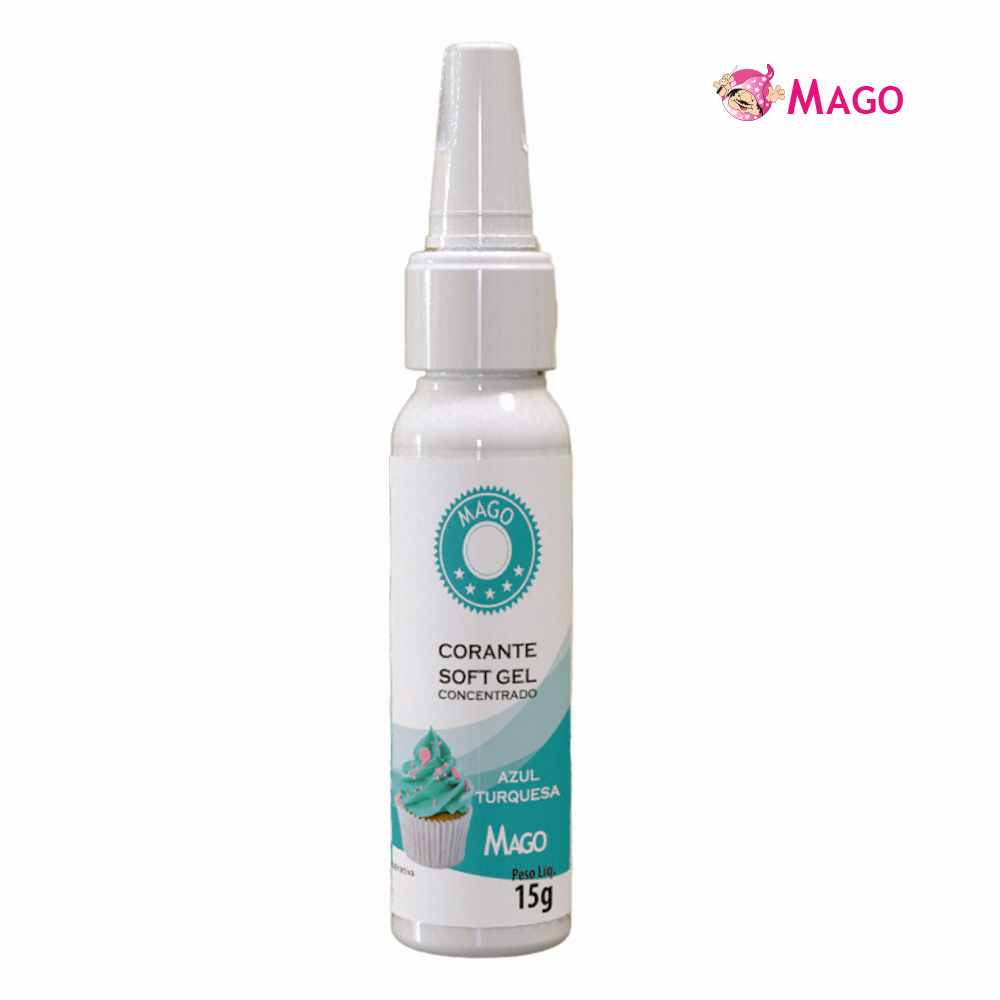 CORANTE MAGO SOFTGEL AZUL TURQUESA 15GR